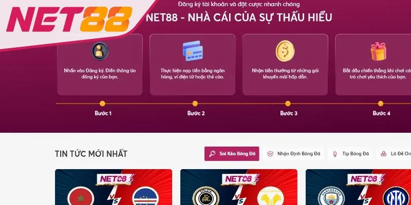 Đa dạng cách để tiến hành nạp và giao dịch tại Net88