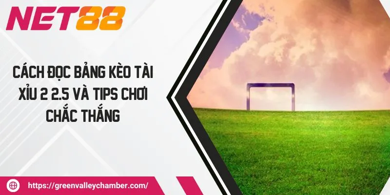 Cách Đọc Bảng Kèo Tài Xỉu 2 2.5 Và Tips Chơi Chắc Thắng