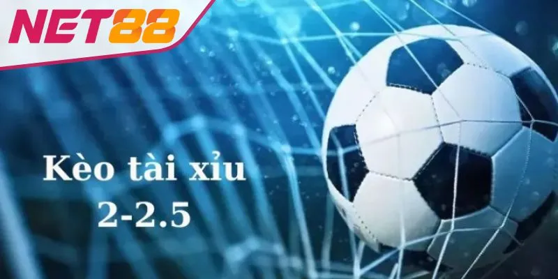 Cập nhật thông tin chi tiết trong bảng kèo tài xỉu 2 2.5 tại nhà cái Net88