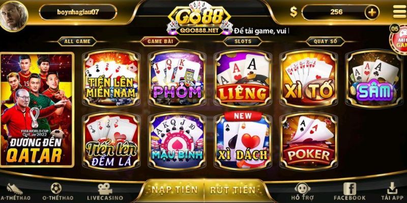 Khám phá những sảnh game đặc sắc hàng đầu